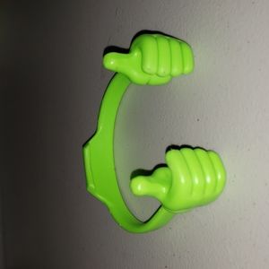 Green phone holder/stand